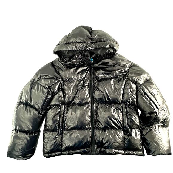 Broken Planet Men's Black Puffer Jacket Size L - Picture 3 of 9
